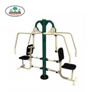 Seated Chest Press Outdoor Gym
